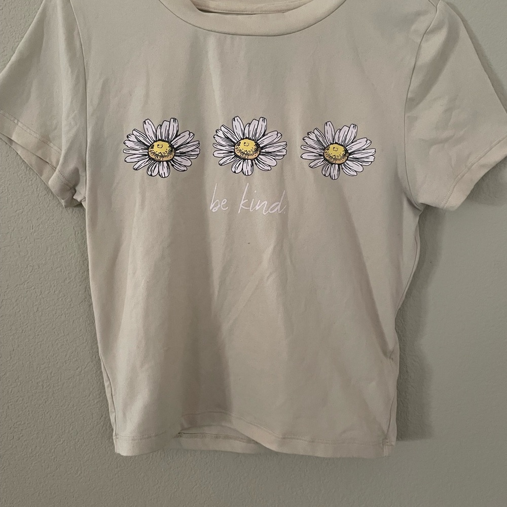 Kids' yellow 'Be Kind' T-Shirt